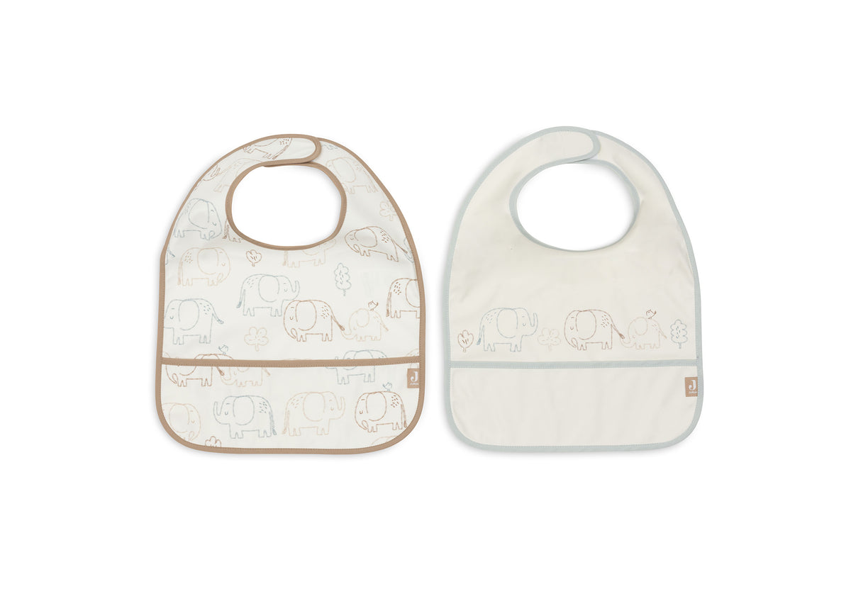 Jollein Haklapp Vattentät Elephant Tales (2pack)