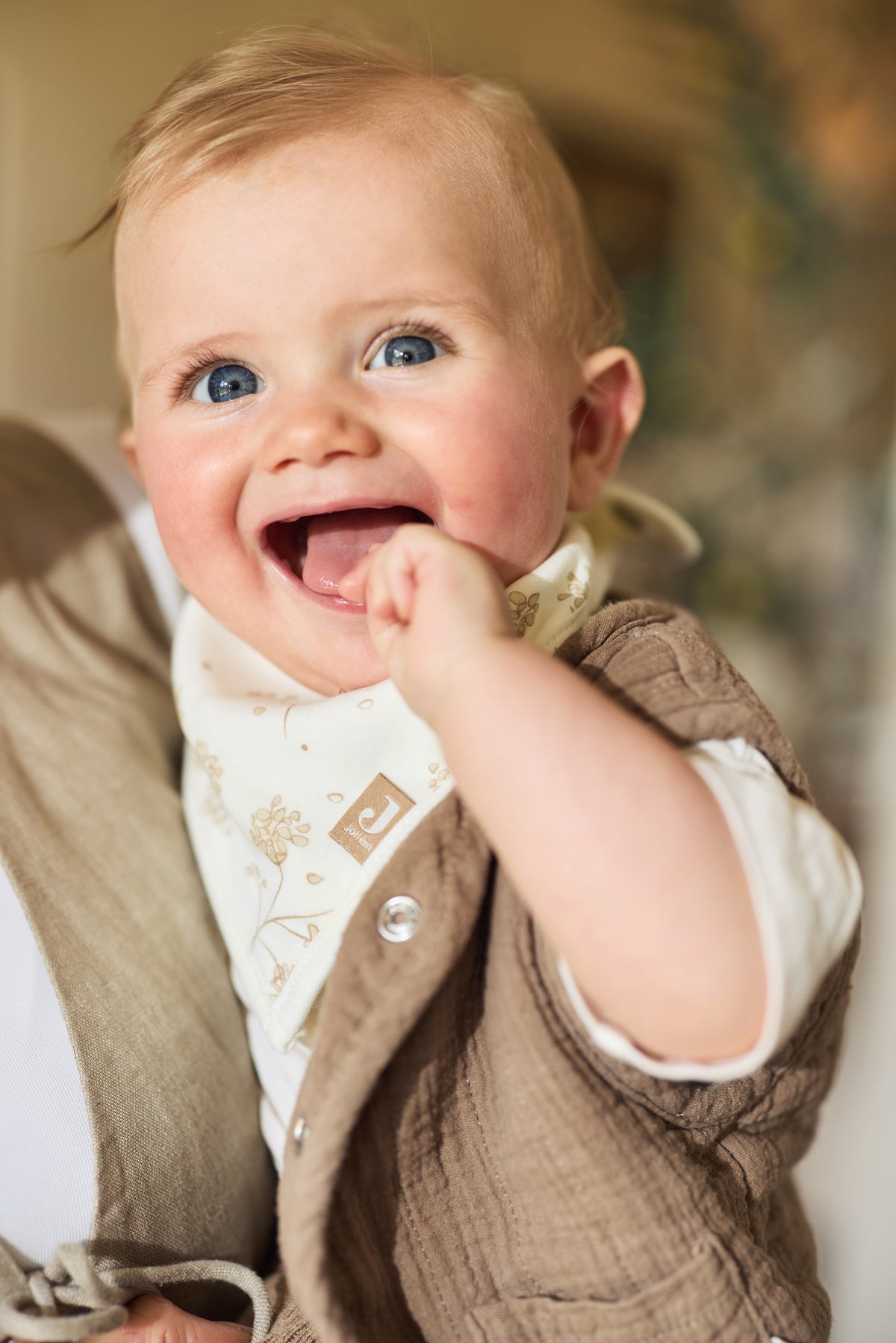 Jollein Bandana Bib Leafy Dreams 2p