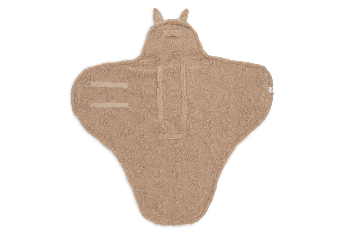 Jollein Omlottåkpåse Miffy Jacquard Teddy Biscuit