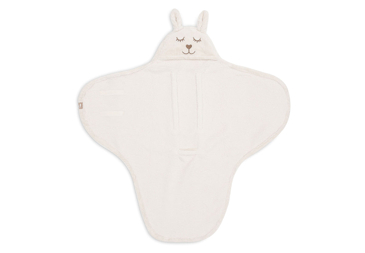 Jollein Omlottåkpåse Bunny Cloudy Rib Oatmeal