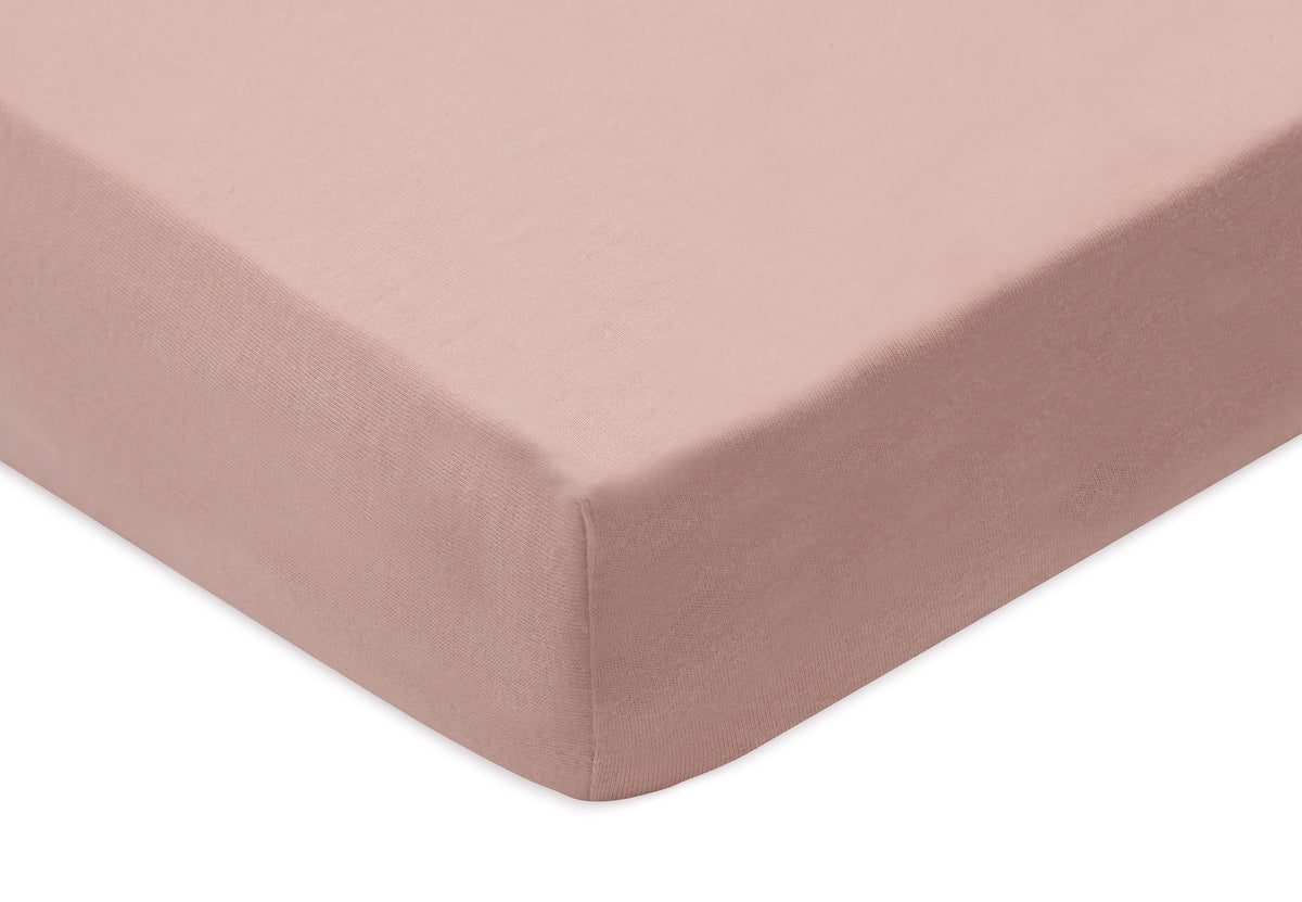 Jollein Dra-på lakan 40/50x80/90cm Wild Rose/Ivory (2pack)