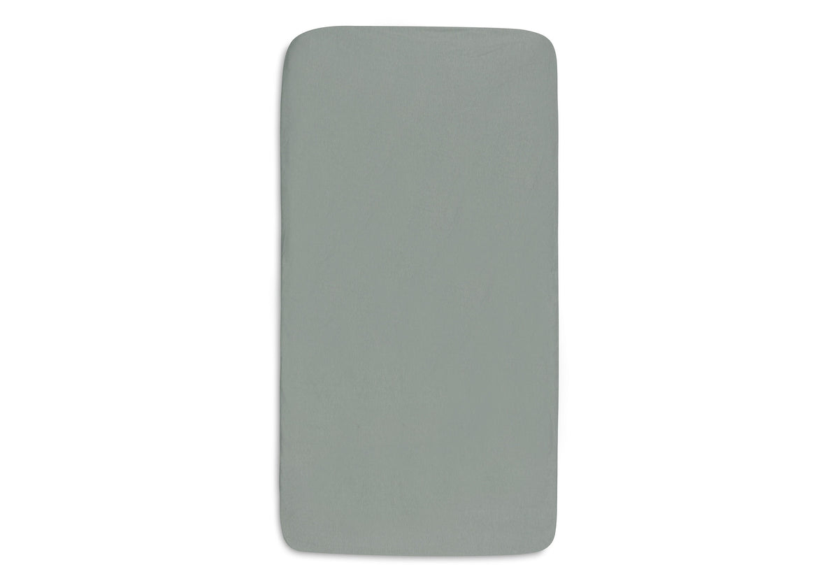 Jollein Dra-på lakan 40/50x80/90cm Sea Green/Ivory (2pack)