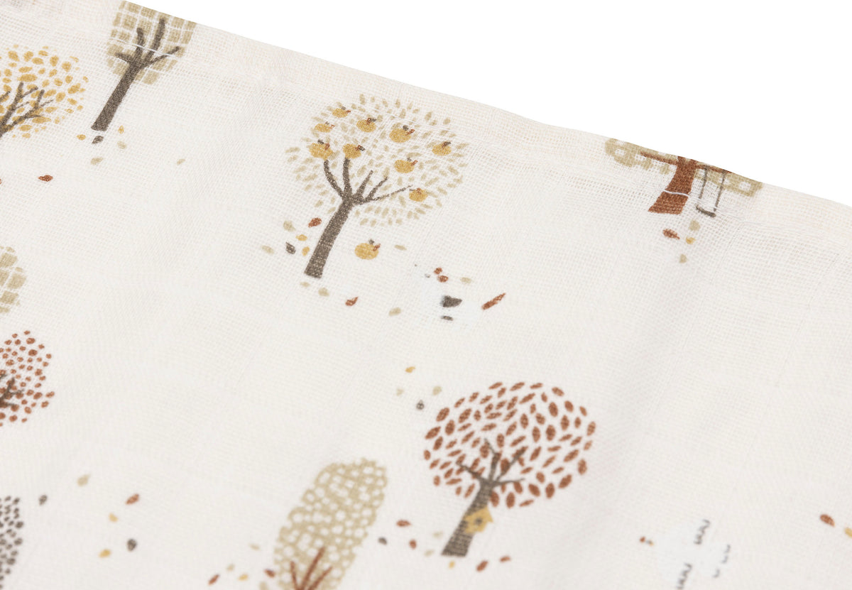 Jollein Muslinfilt 70x70cm Tiny Park (3pack)