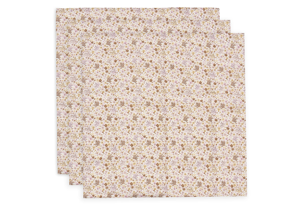 Jollein Muslinfilt  70x70cm Flower Fairies (3pack)