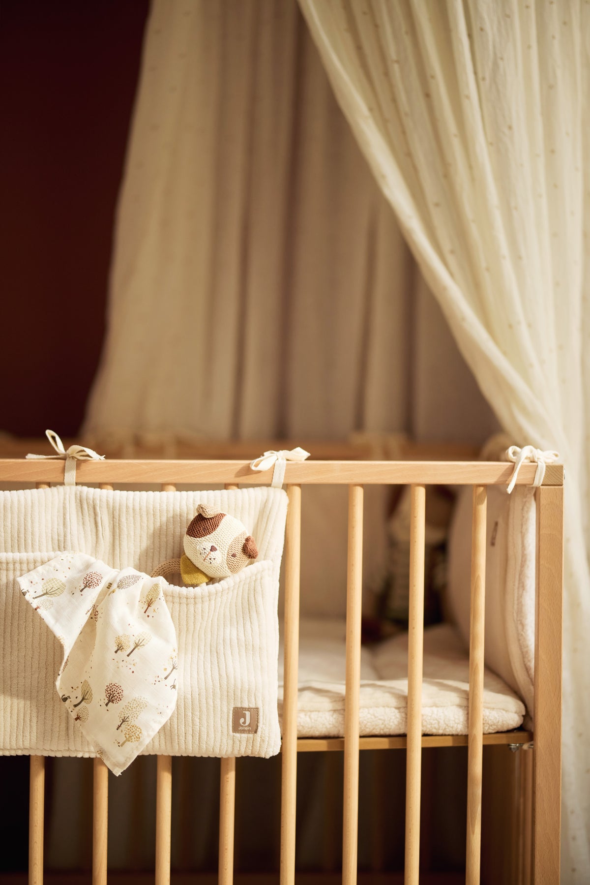 Jollein Muslin Tvättlapp 31x31cm Tiny Park (3pack)