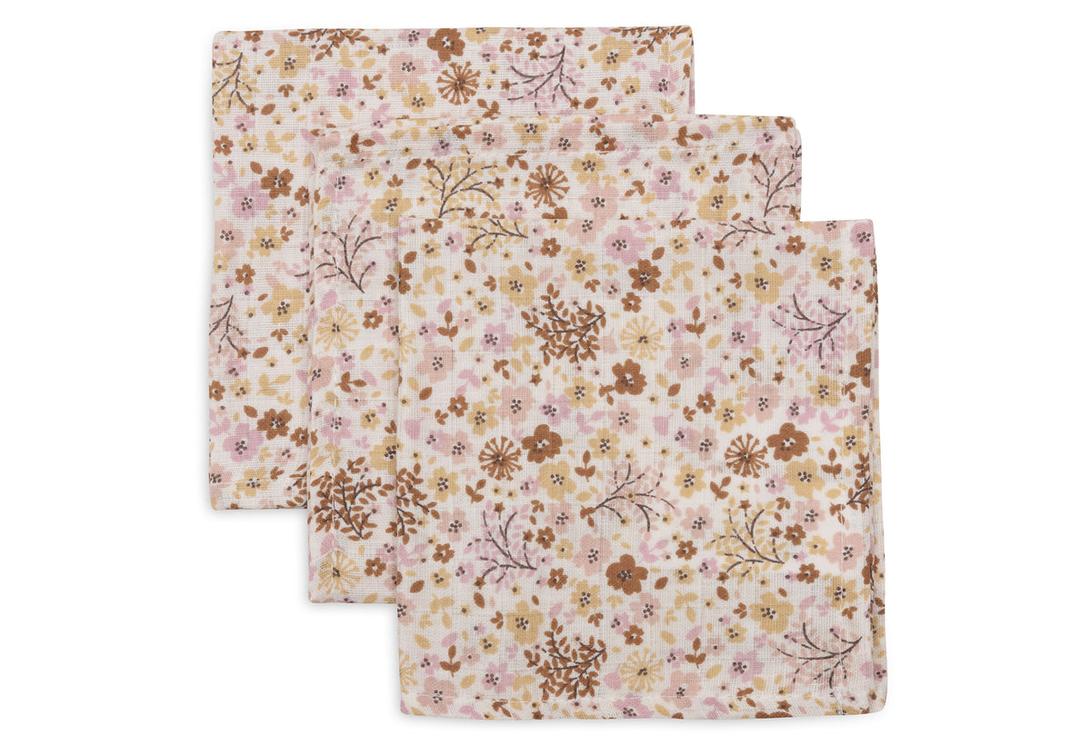Jollein Muslin Tvättlapp 31x31cm Flower Fairies (3pack)