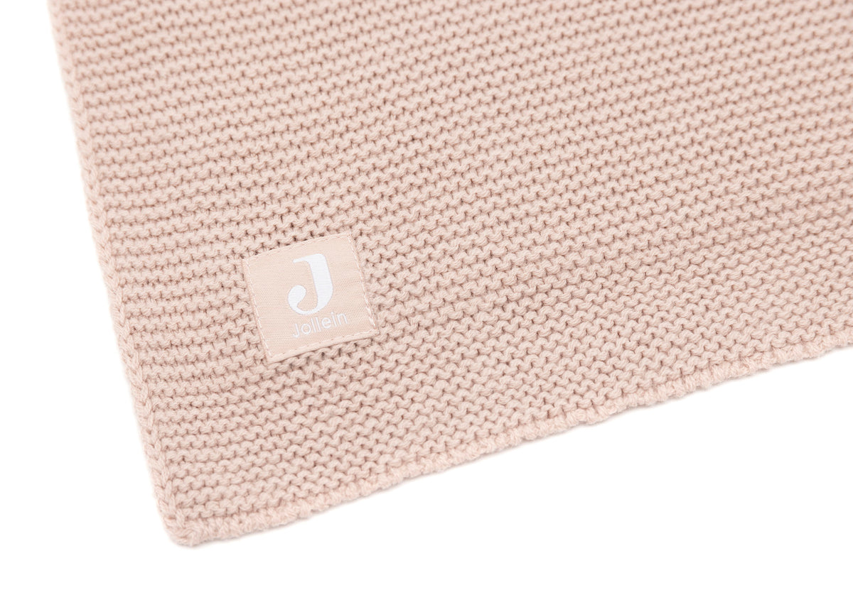 Jollein filt 75x100cm Basic Knit Wild Rose