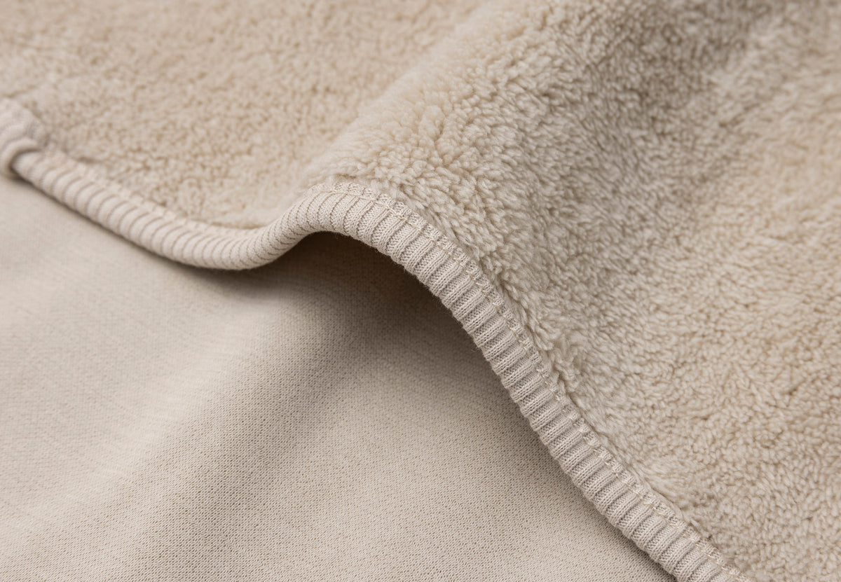 Jollein Filt 75x100cm Basic Jersey/Sherpa Warm Sand