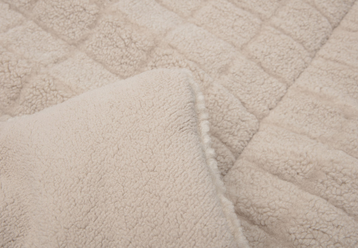 Jollein Lekmatta 75x95cm Box Teddy Warm Sand