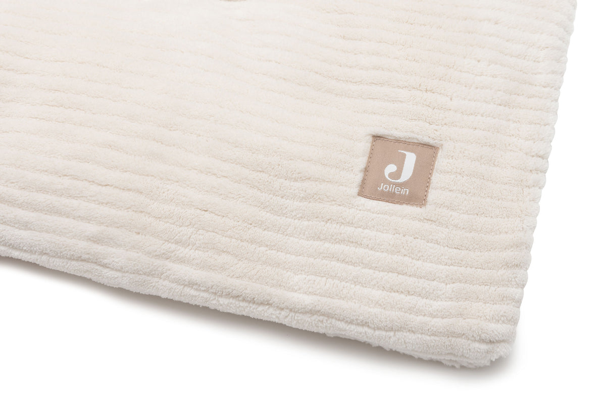 Jollein Lekmatta 75x95cm Cloudy Rib Oatmeal