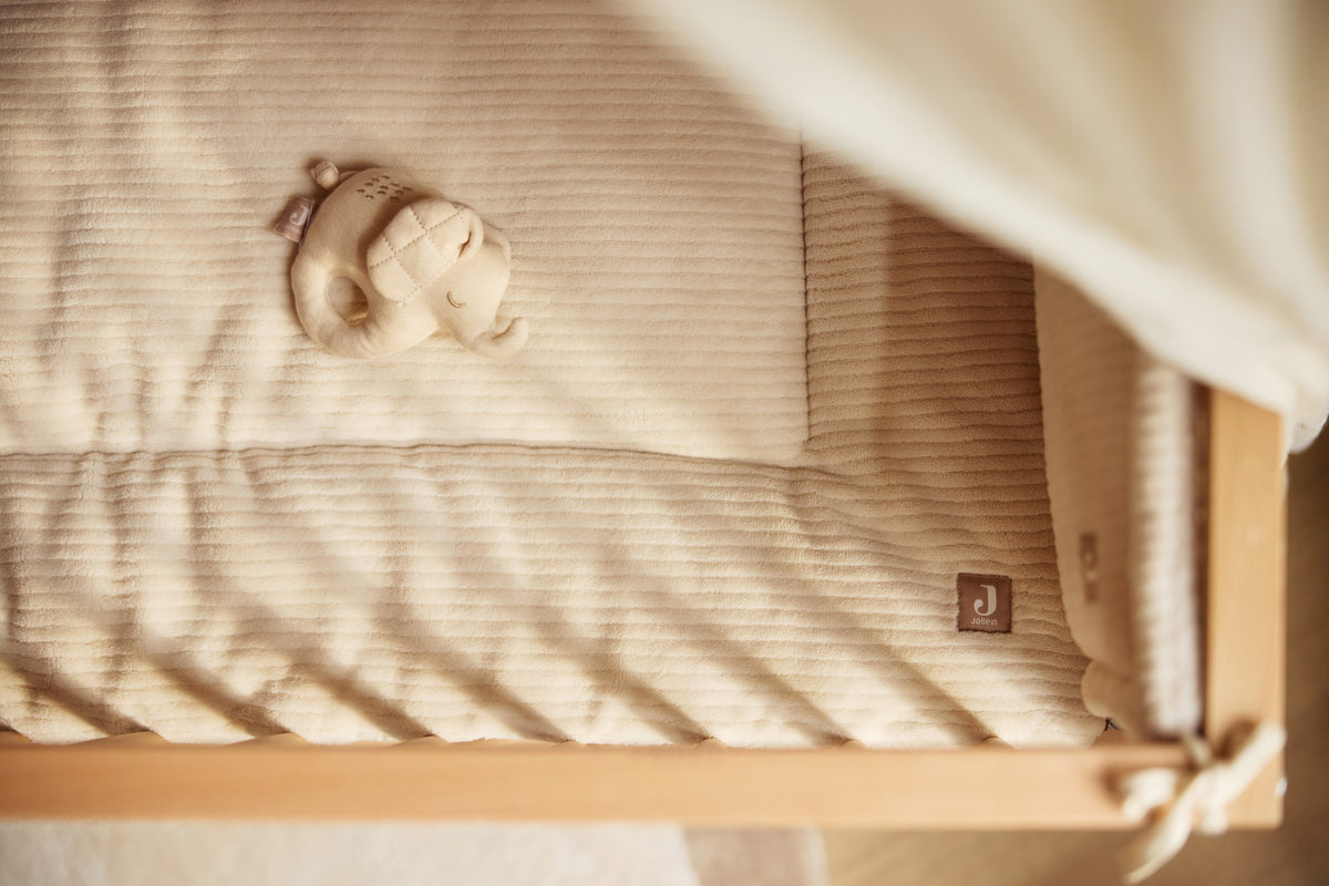 Jollein Lekmatta 75x95cm Cloudy Rib Oatmeal