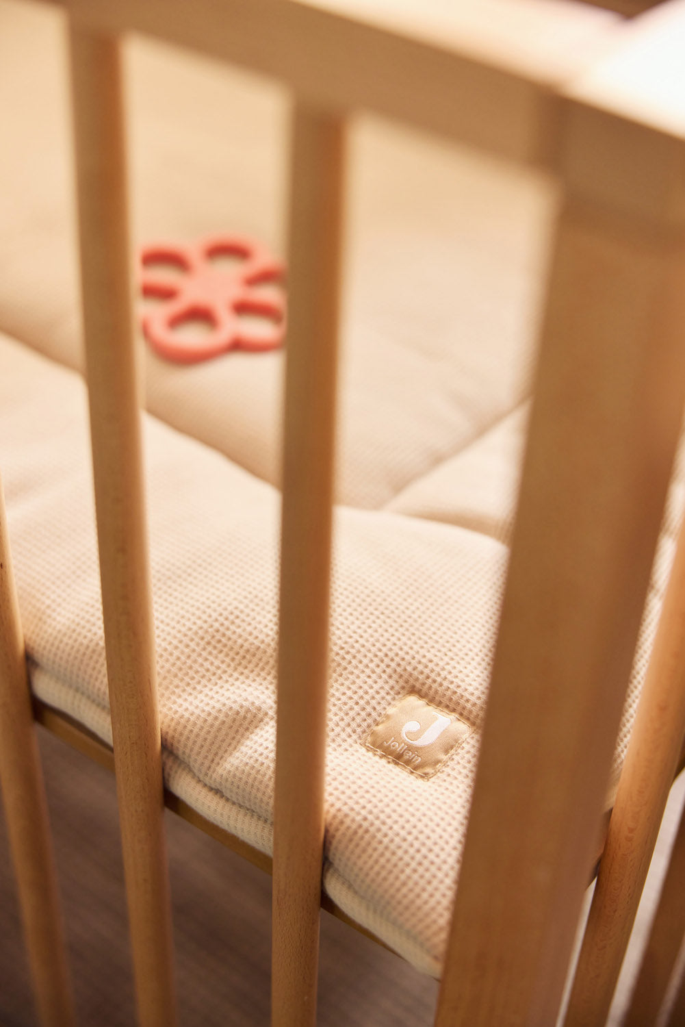Jollein Lekmatta 75x95cm Little Waffle Warm Sand/ Sand