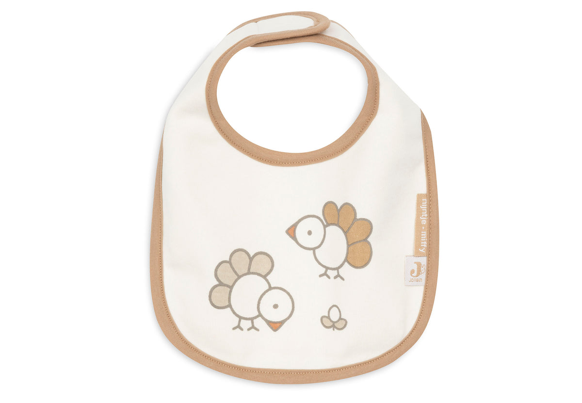 Jollein Bandan Bib Jersey Vattentät Miffy Family Farm (5pack)