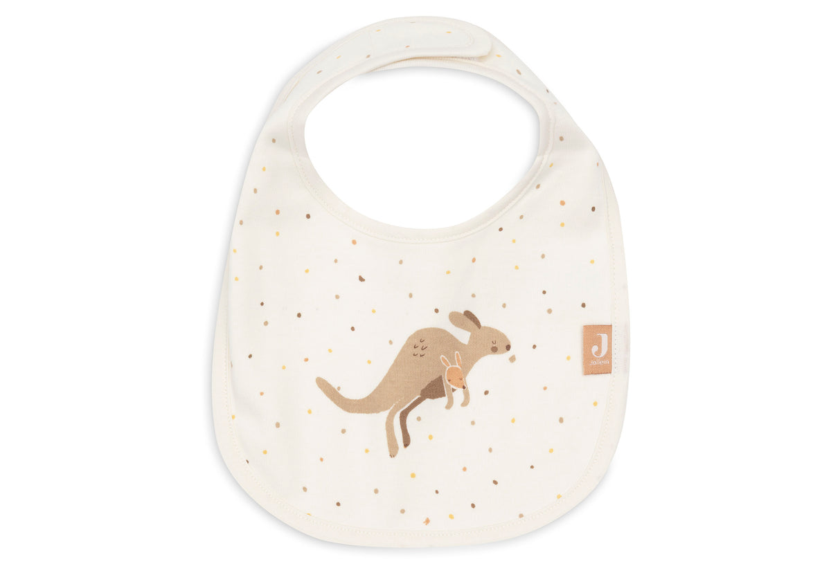 Jollein Bandan Bib Jersey Vattentät Kangaroots (5pack)