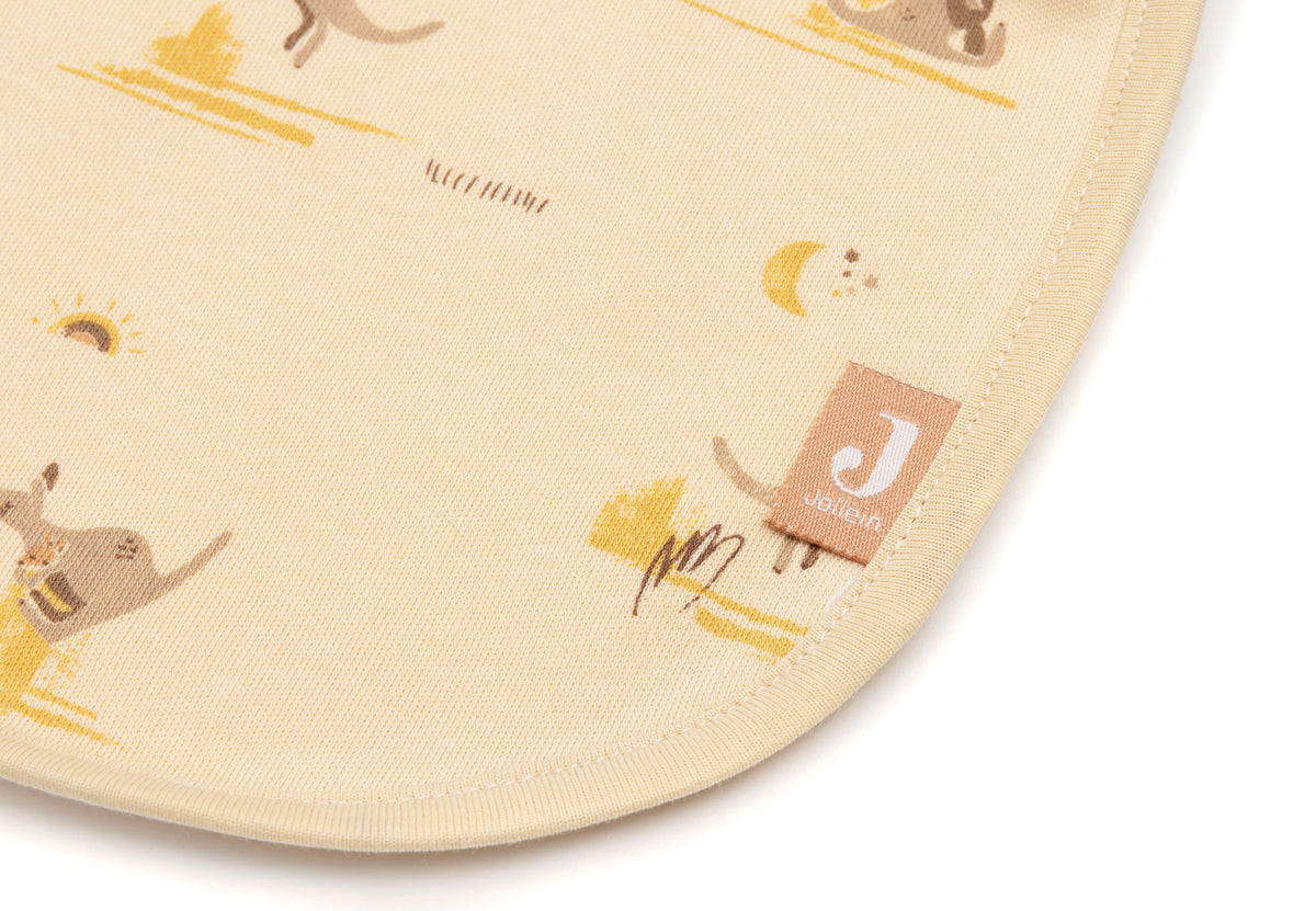 Jollein Bandan Bib Jersey Vattentät Kangaroots (5pack)