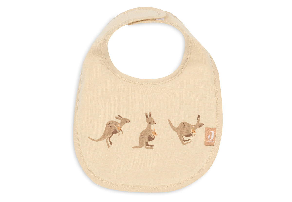 Jollein Bandan Bib Jersey Vattentät Kangaroots (5pack)