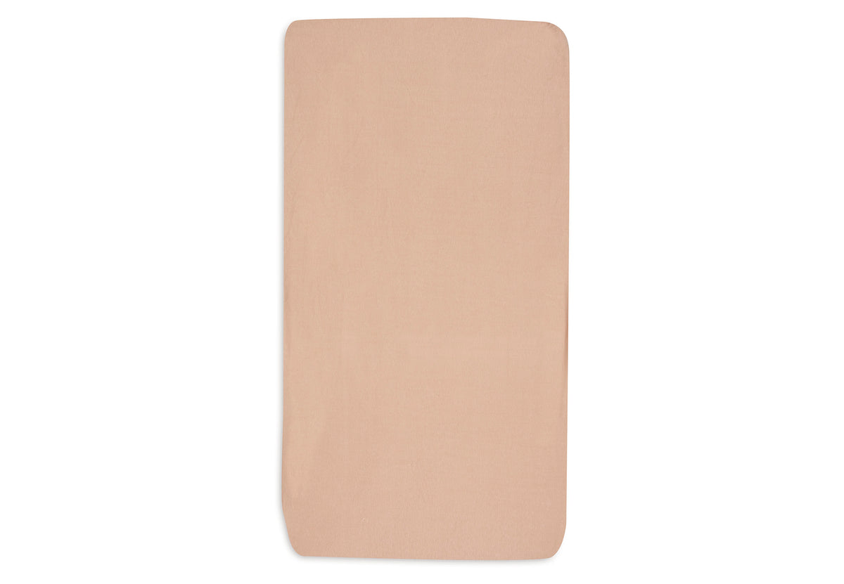 Jollein Dra-på lakan Jersey 60x120cm Blush/Wild Rose (2p)
