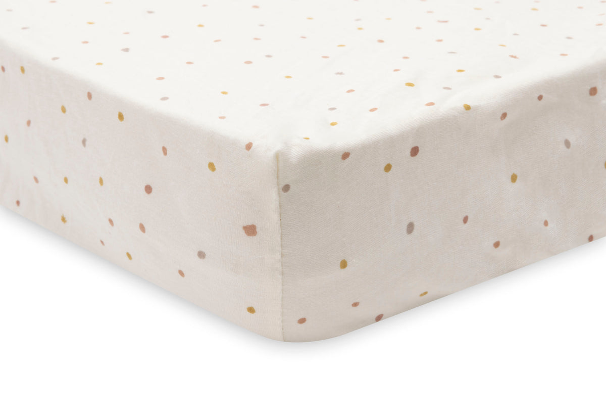 Jollein Dra-på lakan Jersey 40/50x80/90cm Kangaroots Dusty Dot