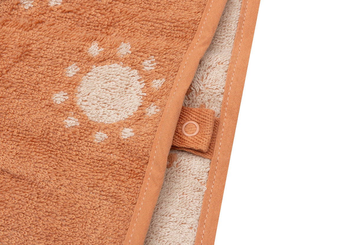 Jollein Badponcho Frotté Jacquard Sun Reversible