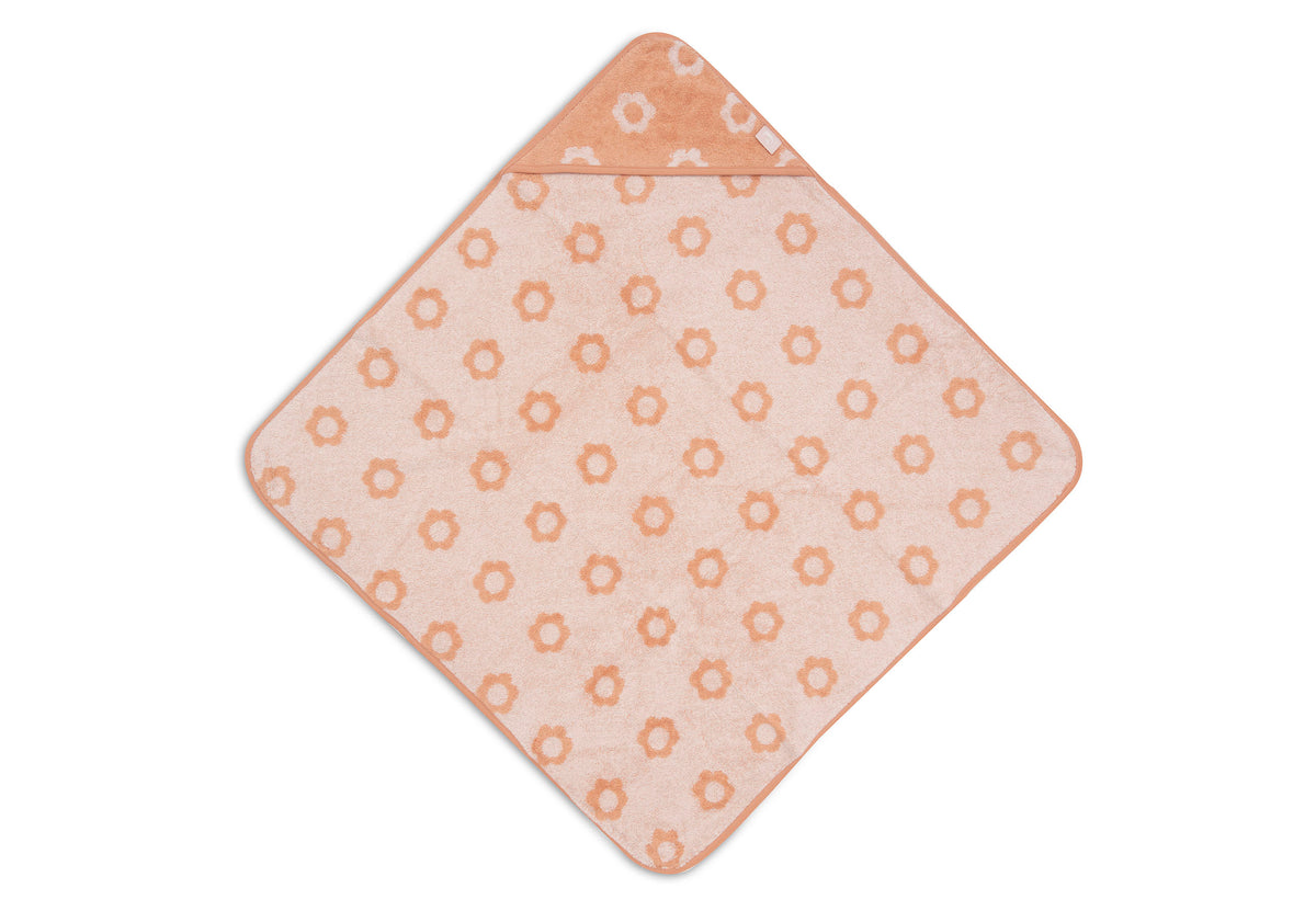 Jollein Badcape Frotté 75x75cm Jacquard Flower