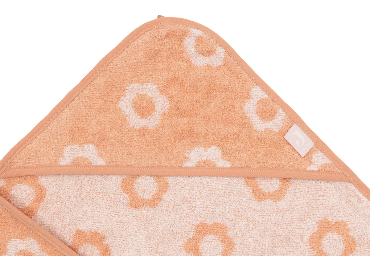 Jollein Badcape Frotté 75x75cm Jacquard Flower