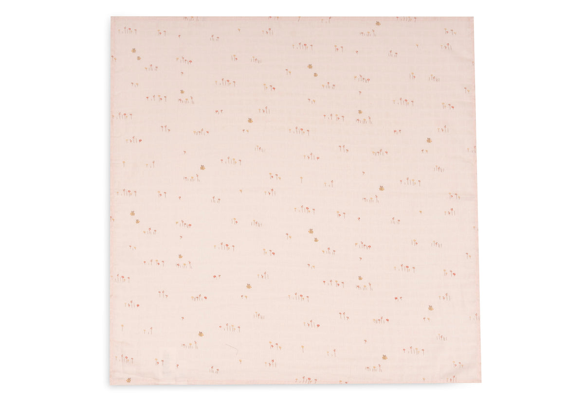 Jollein Muslinfilt 70x70cm Pretty Picnic (3pack)