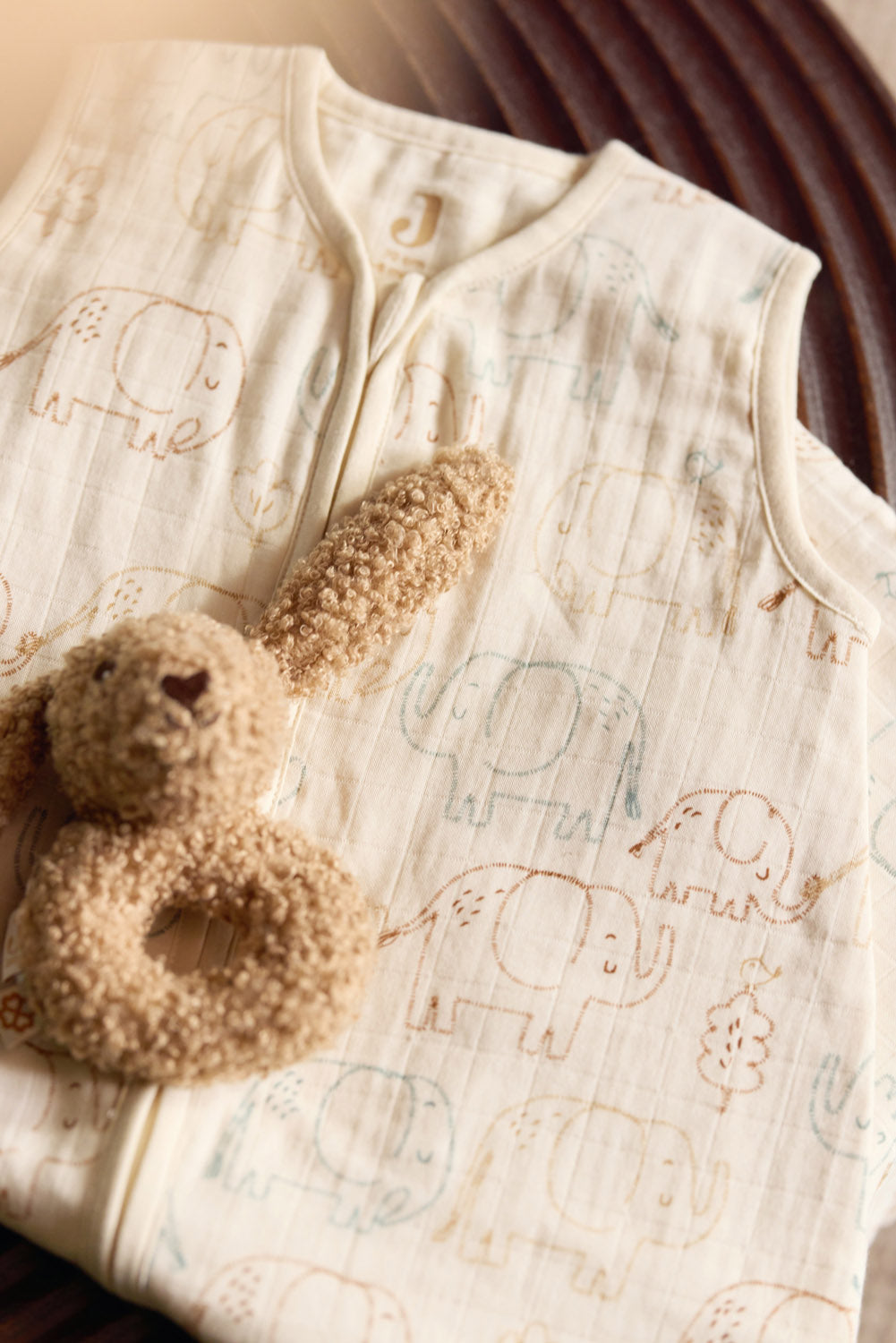 Jollein Sovpåse Muslin 70cm Elephant Tales