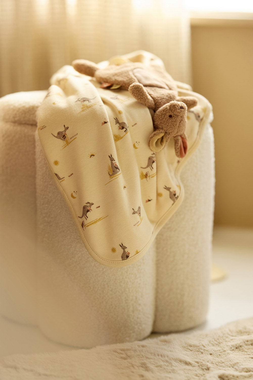 Jollein Sovpåse Muslin 70cm Kangaroots