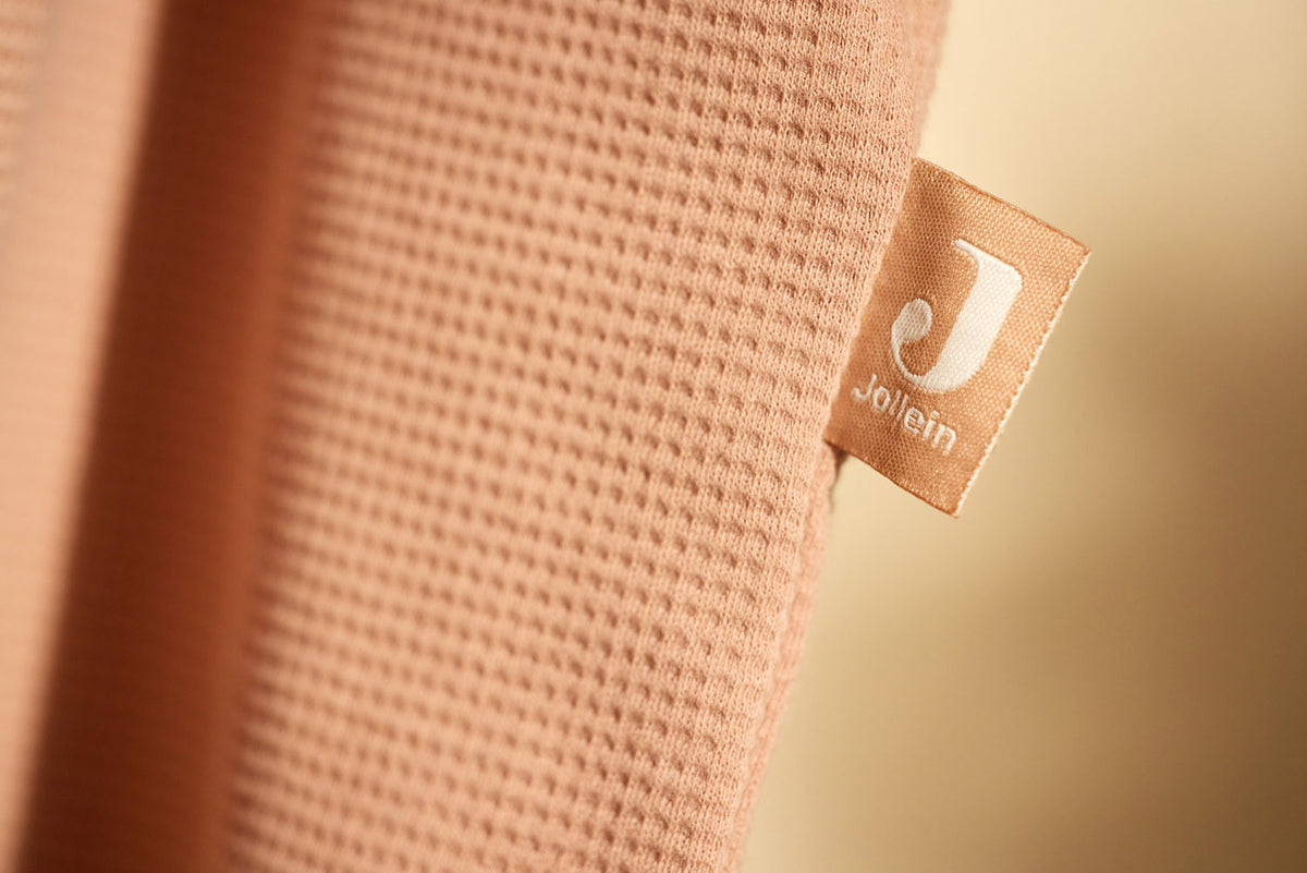 Jollein Sovpåse Jersey 90cm Little Waffle Light Terra