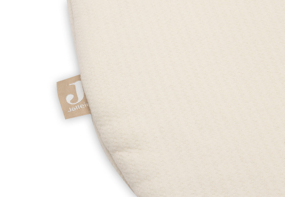 Jollein Sovpåse Nyfödd Jersey 60cm Soft Twine Padding Oatmeal