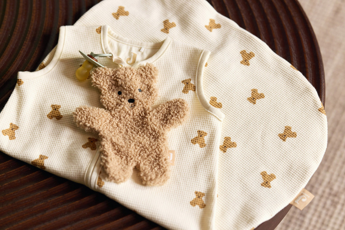 Jollein Sovpåse Nyfödd Jersey 60cm Mini Teddy Bear Little Waff