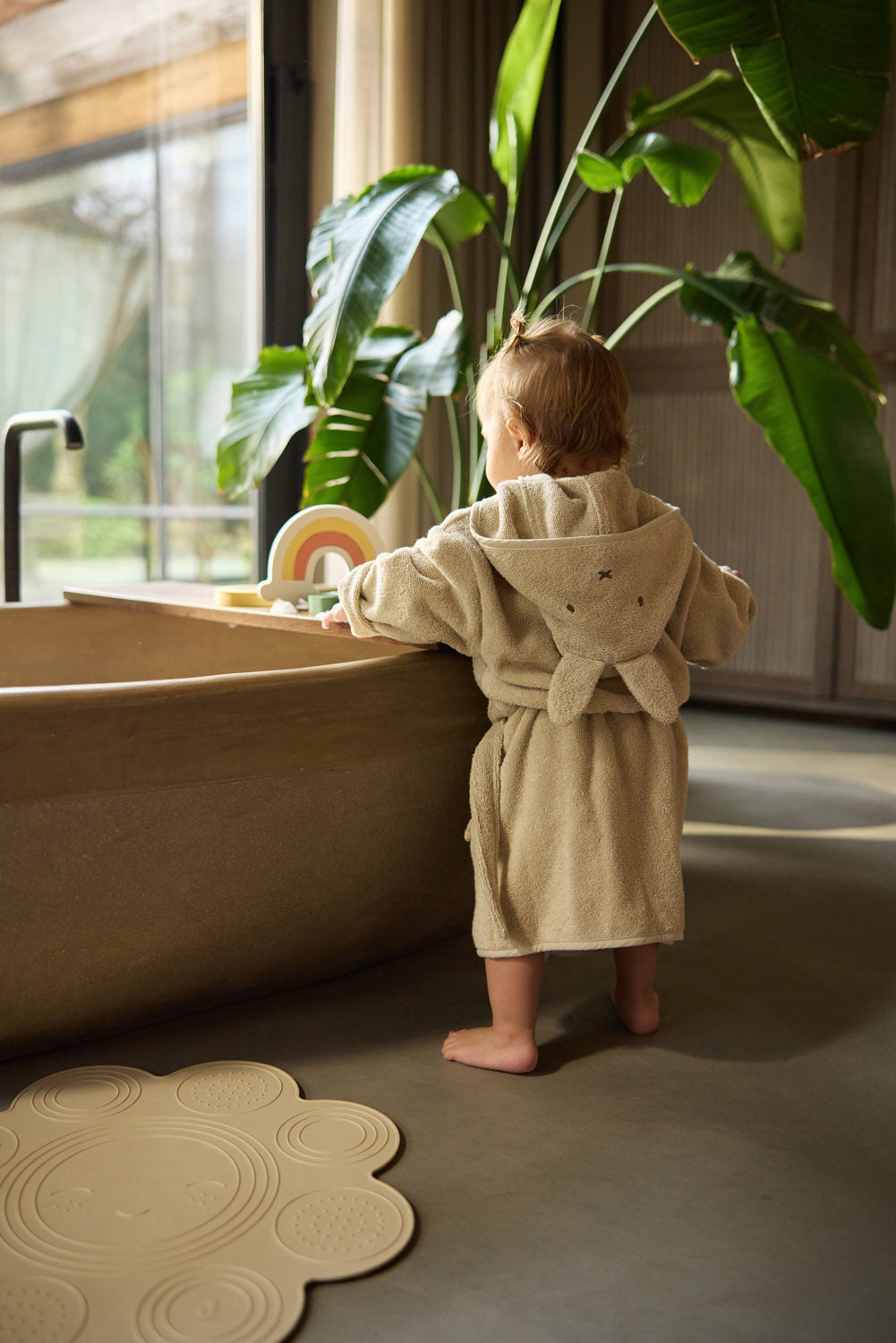 Jollein Badrock Frotté 1-2 år Miffy Warm Sand