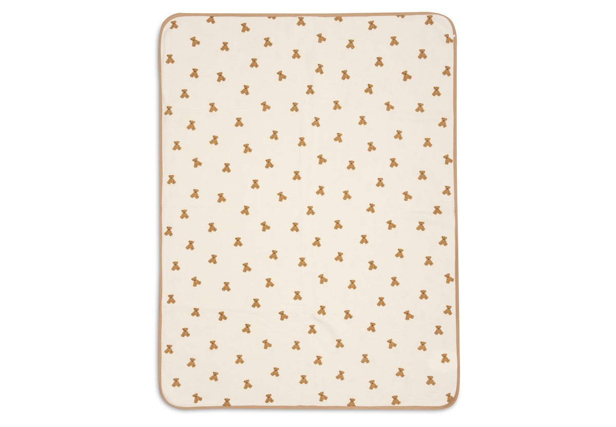 Jollein Babyfilt 75x100cm Mini Teddy Bear Little Waffle