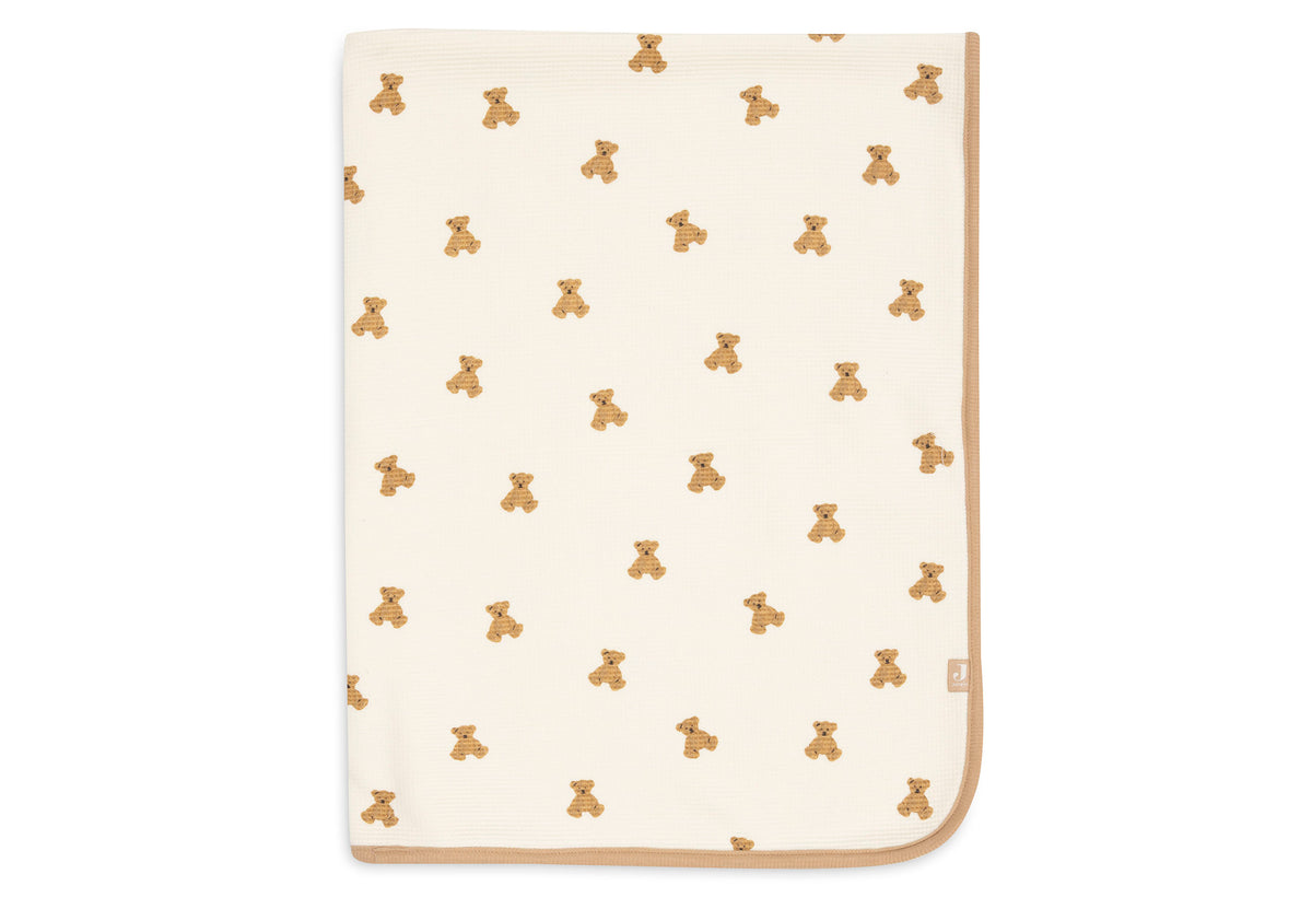 Jollein Babyfilt 75x100cm Mini Teddy Bear Little Waffle