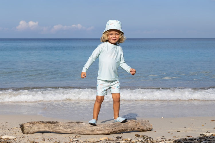 Playshoes Badsko Surfbus turquoise