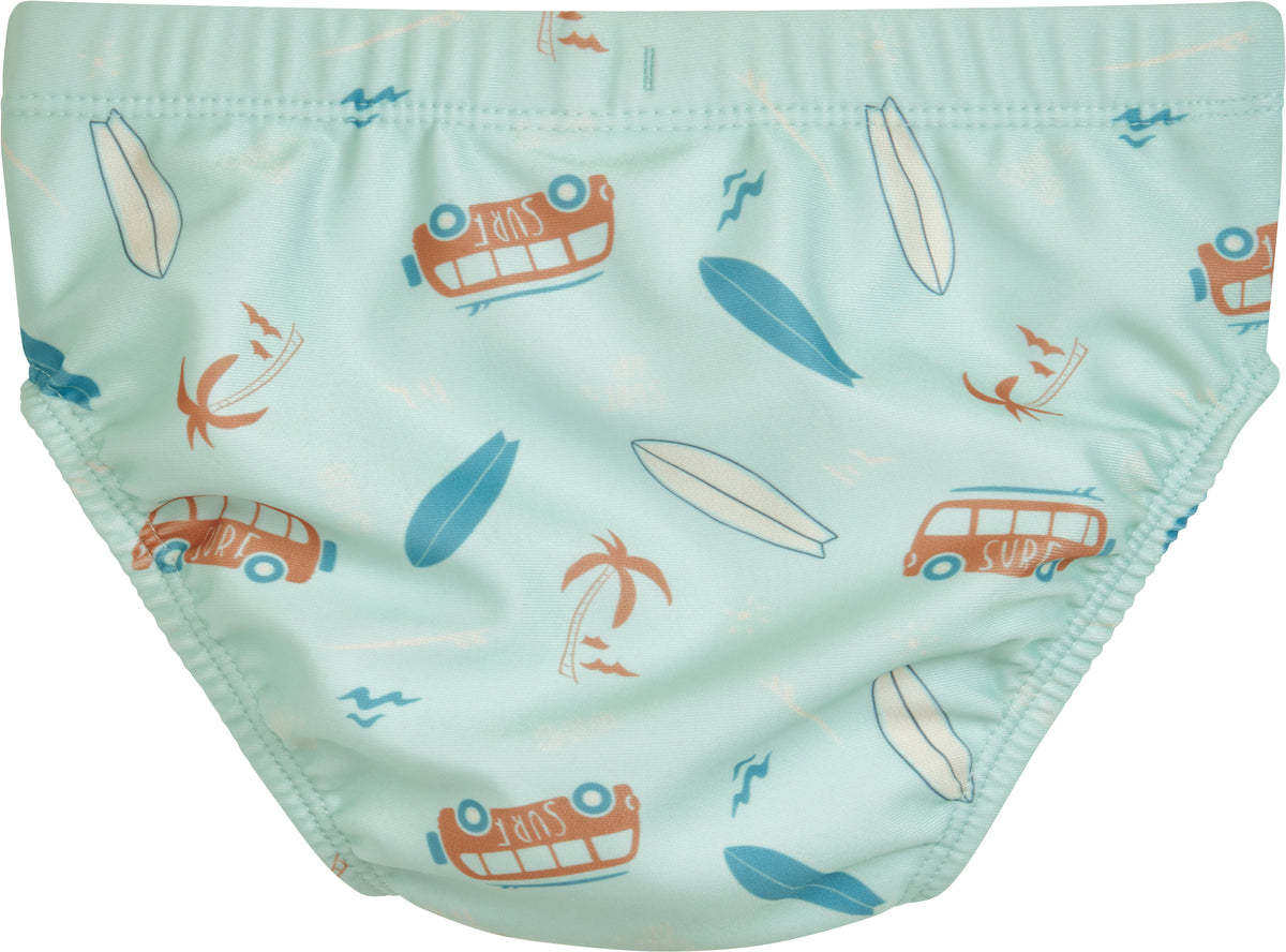 Playshoes UV-Badblöja Surfbus turquoise