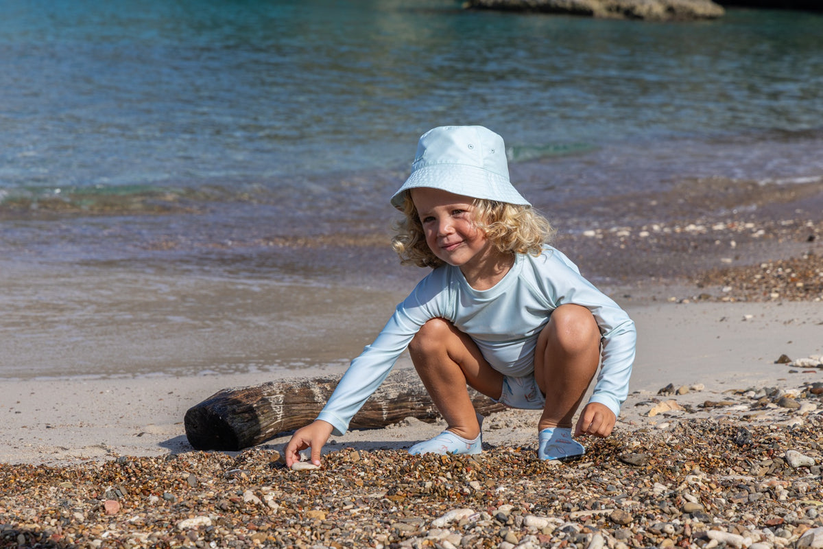 Playshoes UV-Badblöja Surfbus turquoise
