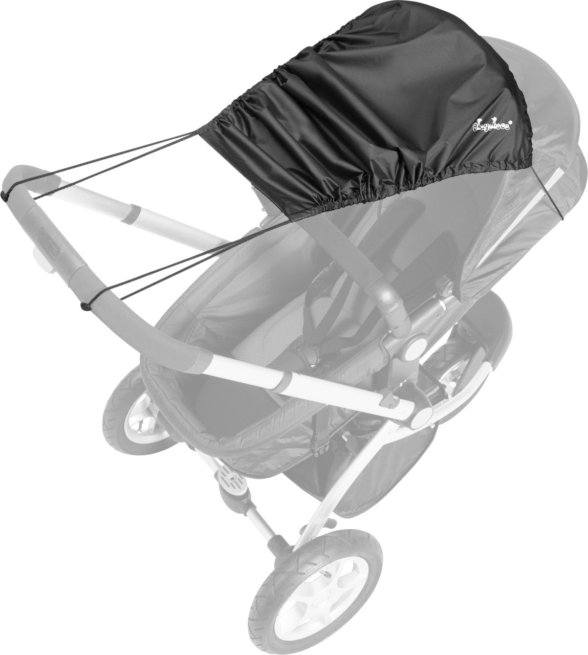 Playshoes UV-Skydd Barnvagn Svart One size
