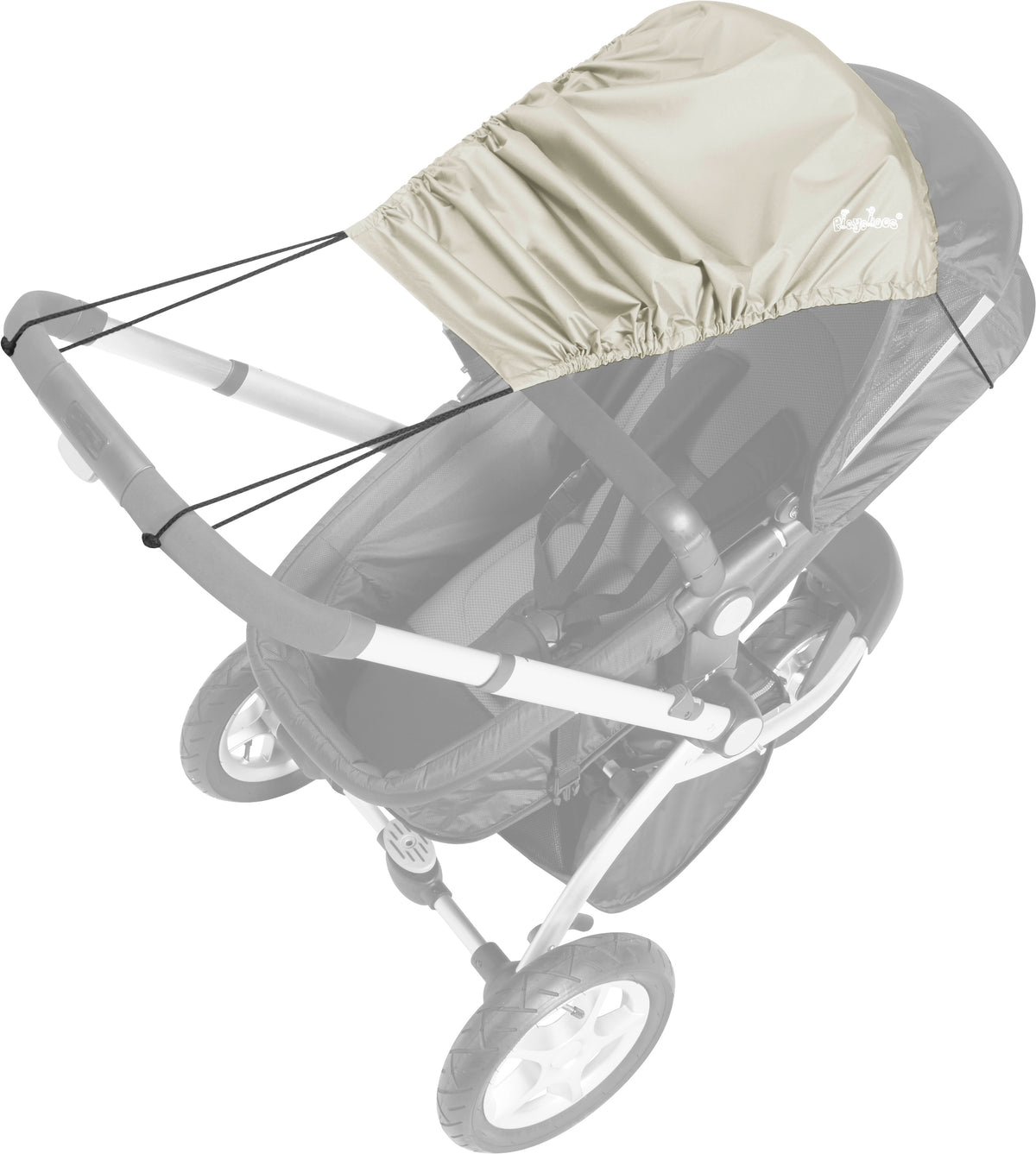 Playshoees UV-Skydd Barnvagn Natur One Size