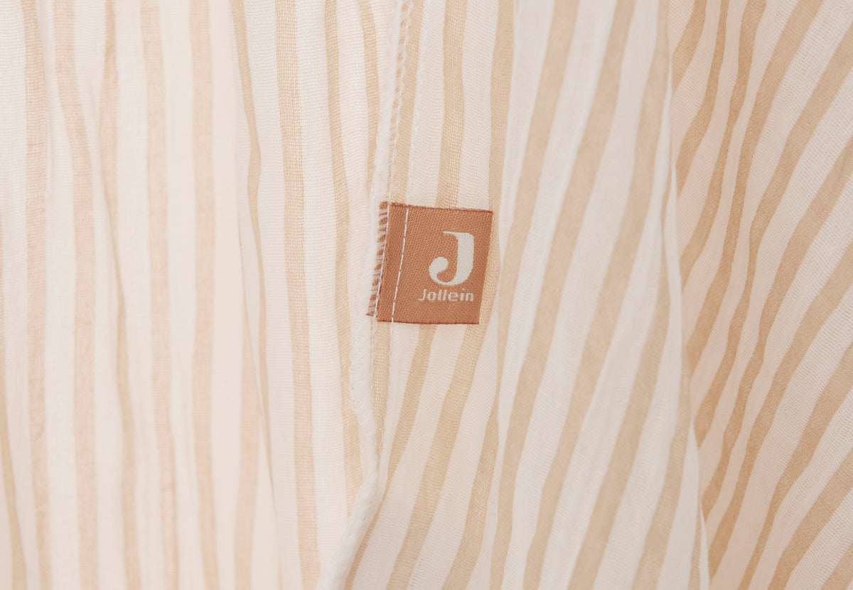 Jollein Sänghimmel 245cm Stripe Oatmeal/Hazel