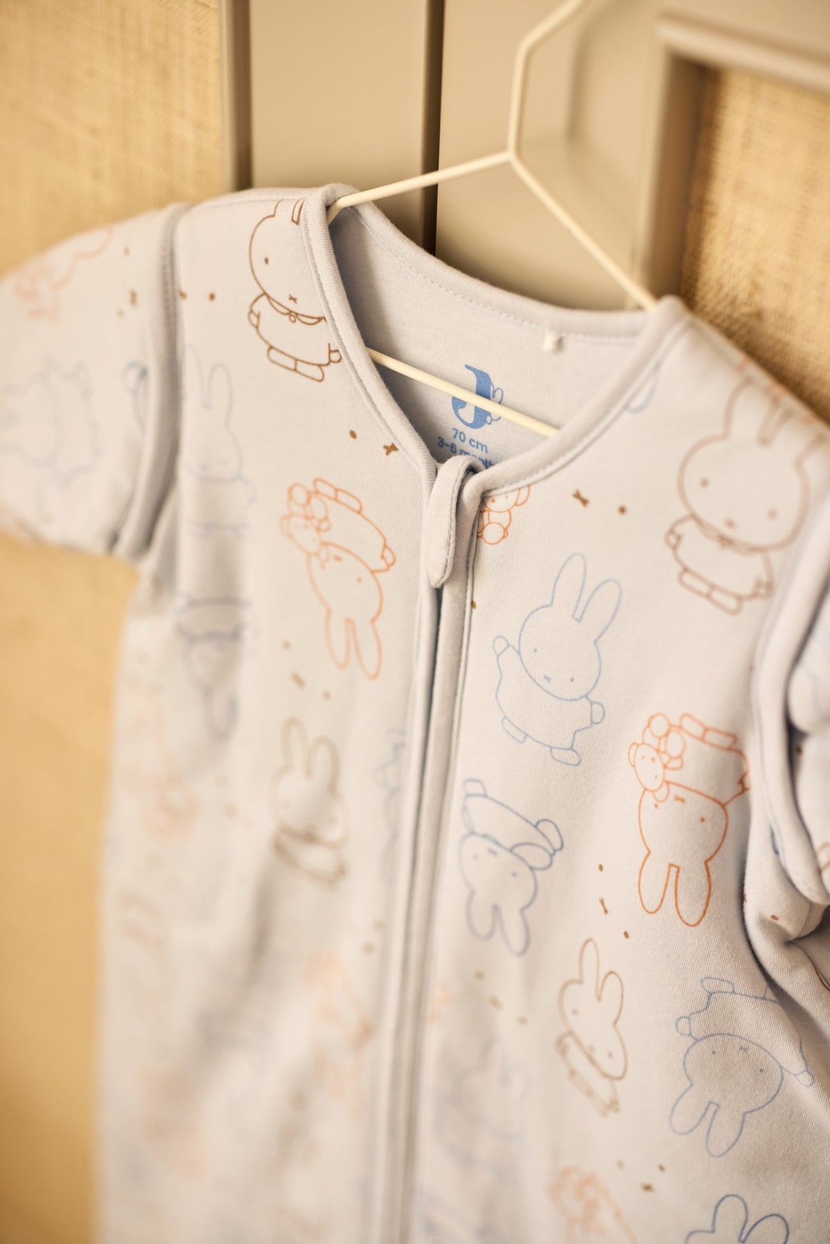 Jollein Sovpåse m. avtagbar ärm 60cm Miffy Moments Cloud