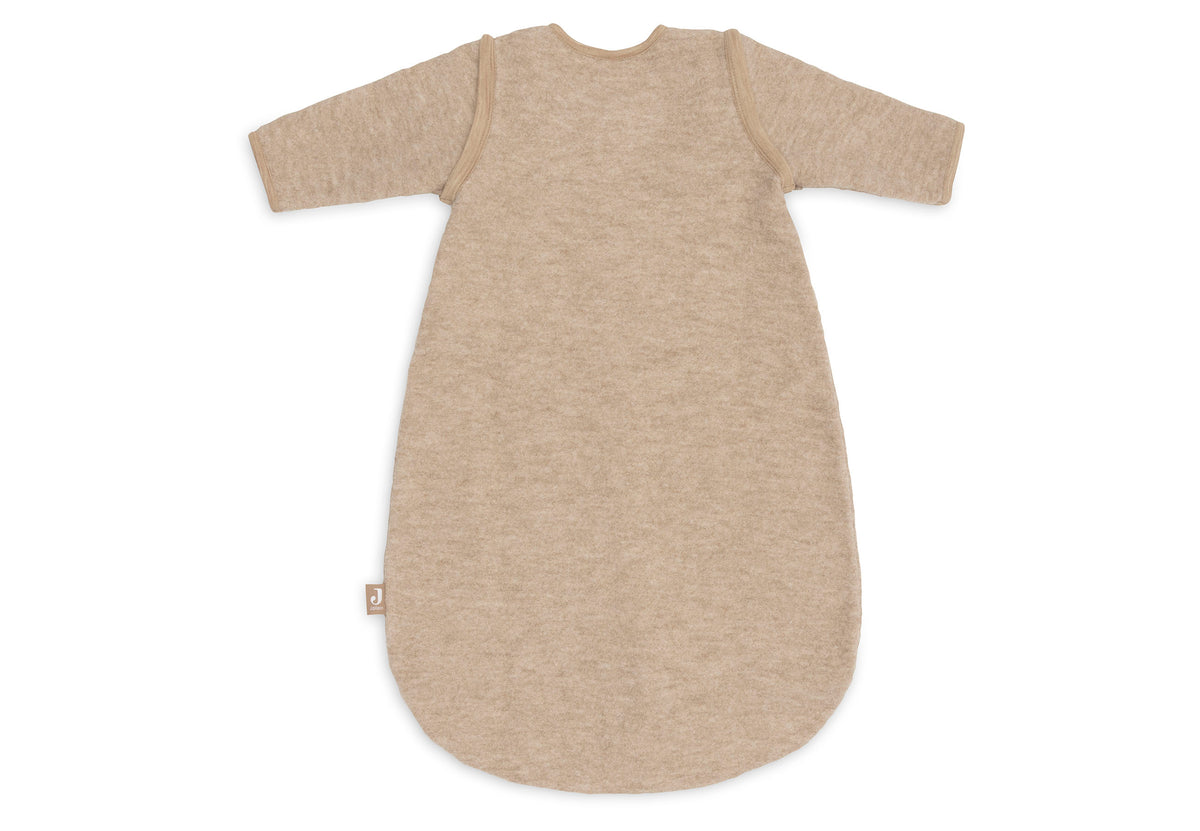 Jollein Sovpåse m. avtagbar ärm 90cm Merino Wool Felted Natural
