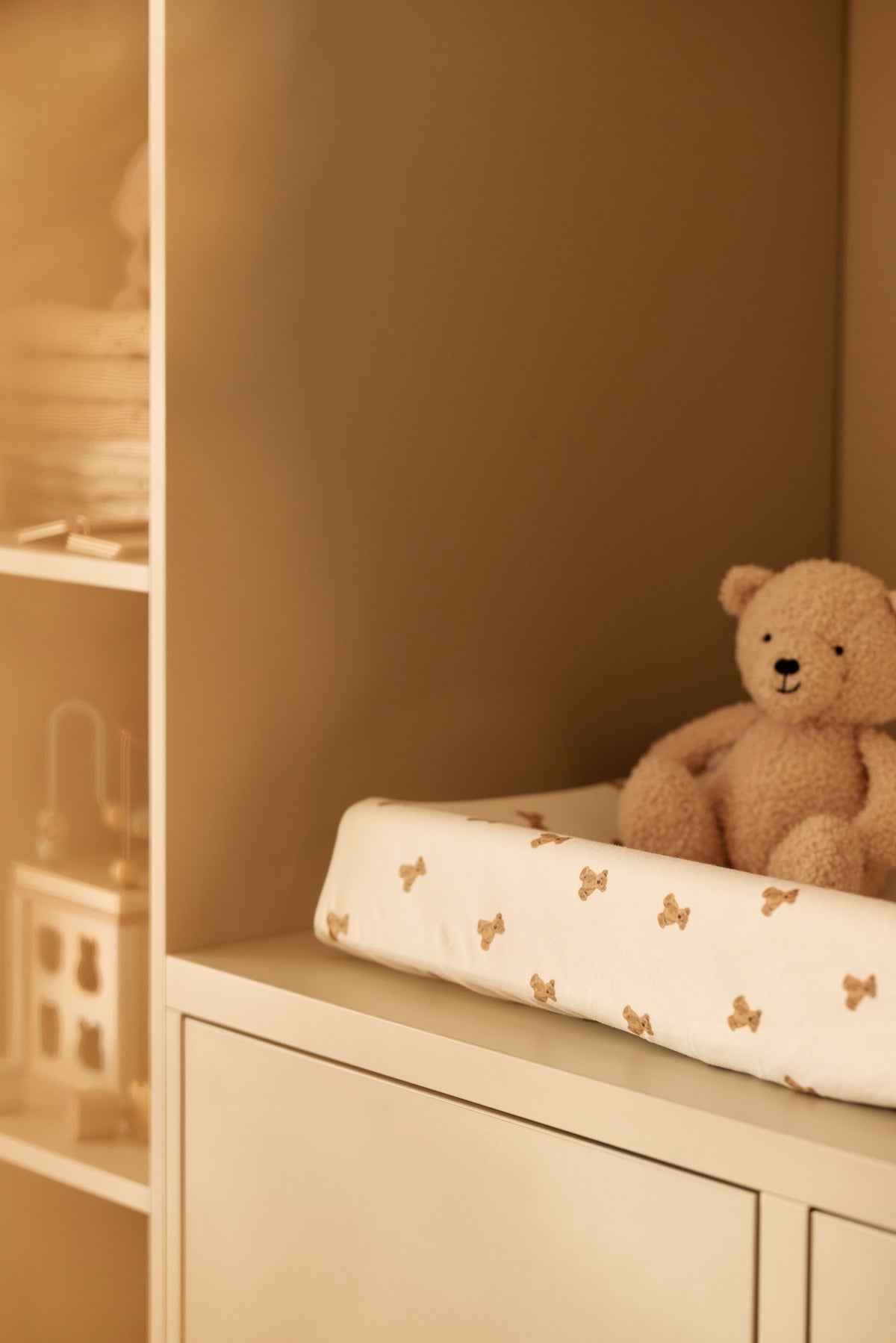 Jollein Skötbäddsöverdrag 50x70cm Mini Teddy Bear