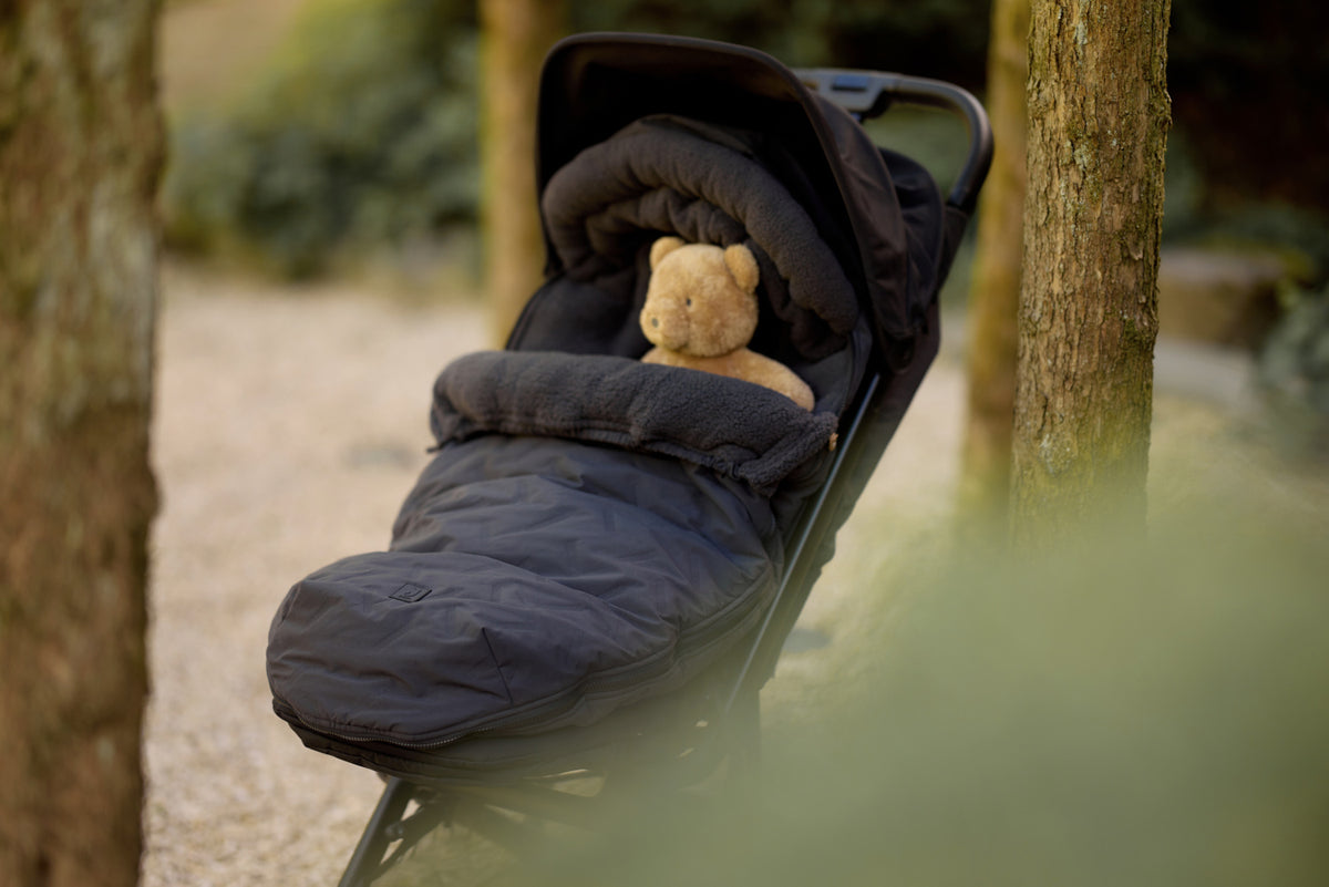 Jollein Åkpåse buggy/stroller Embossed Nearly Black
