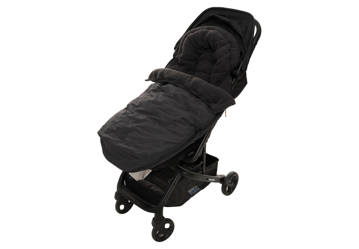 Jollein Åkpåse buggy/stroller Embossed Nearly Black