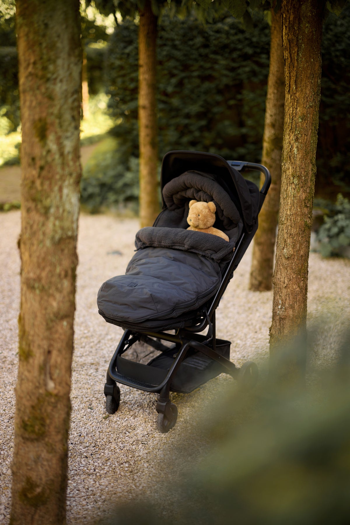 Jollein Åkpåse buggy/stroller Embossed Nearly Black