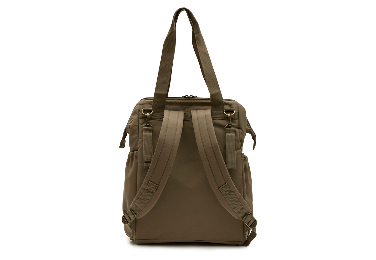 Jollein Diaper Bag Backpack Quilted Quinn Bronze