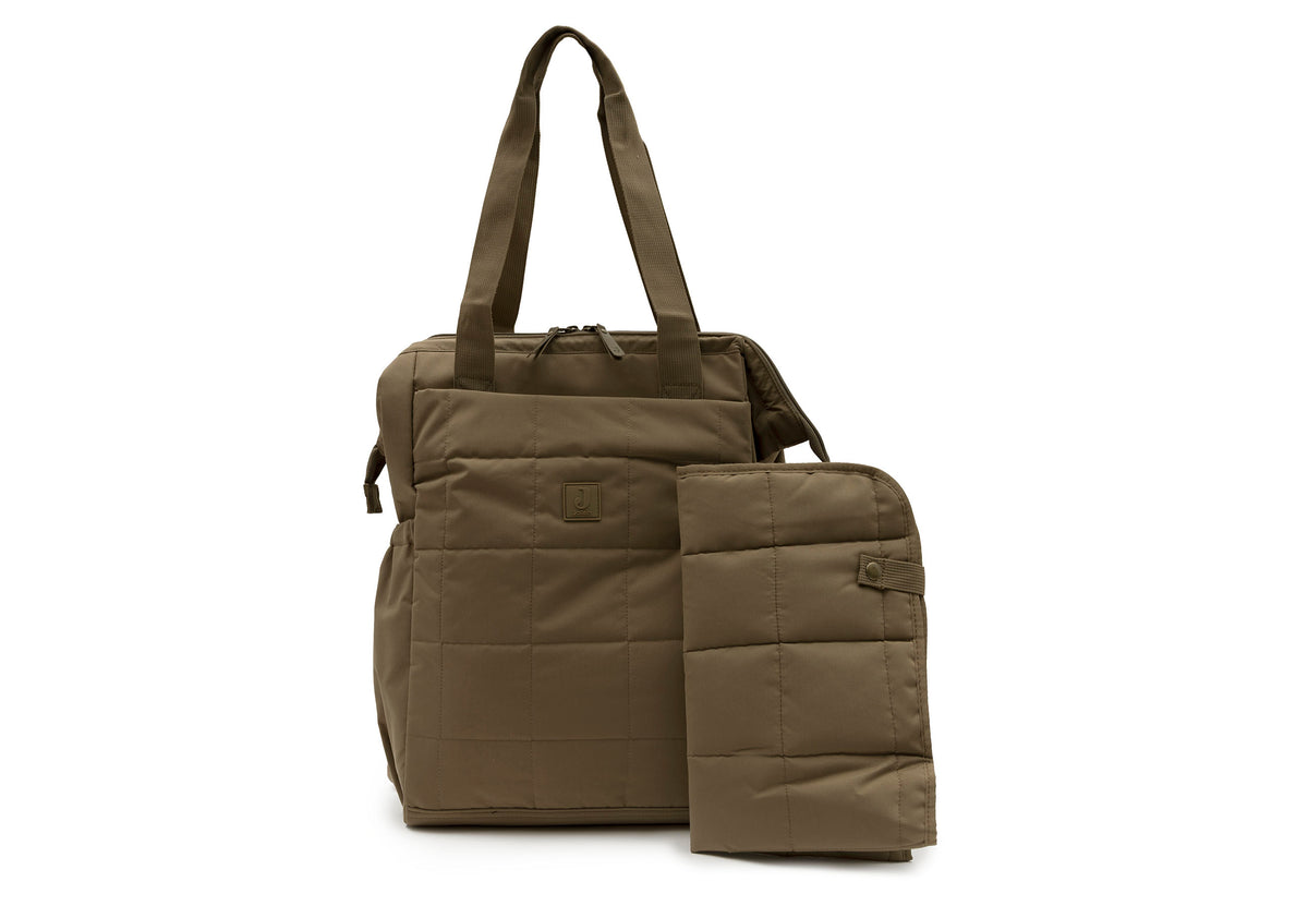 Jollein Diaper Bag Backpack Quilted Quinn Bronze