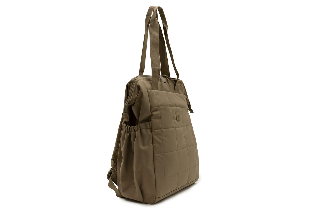 Jollein Diaper Bag Backpack Quilted Quinn Bronze