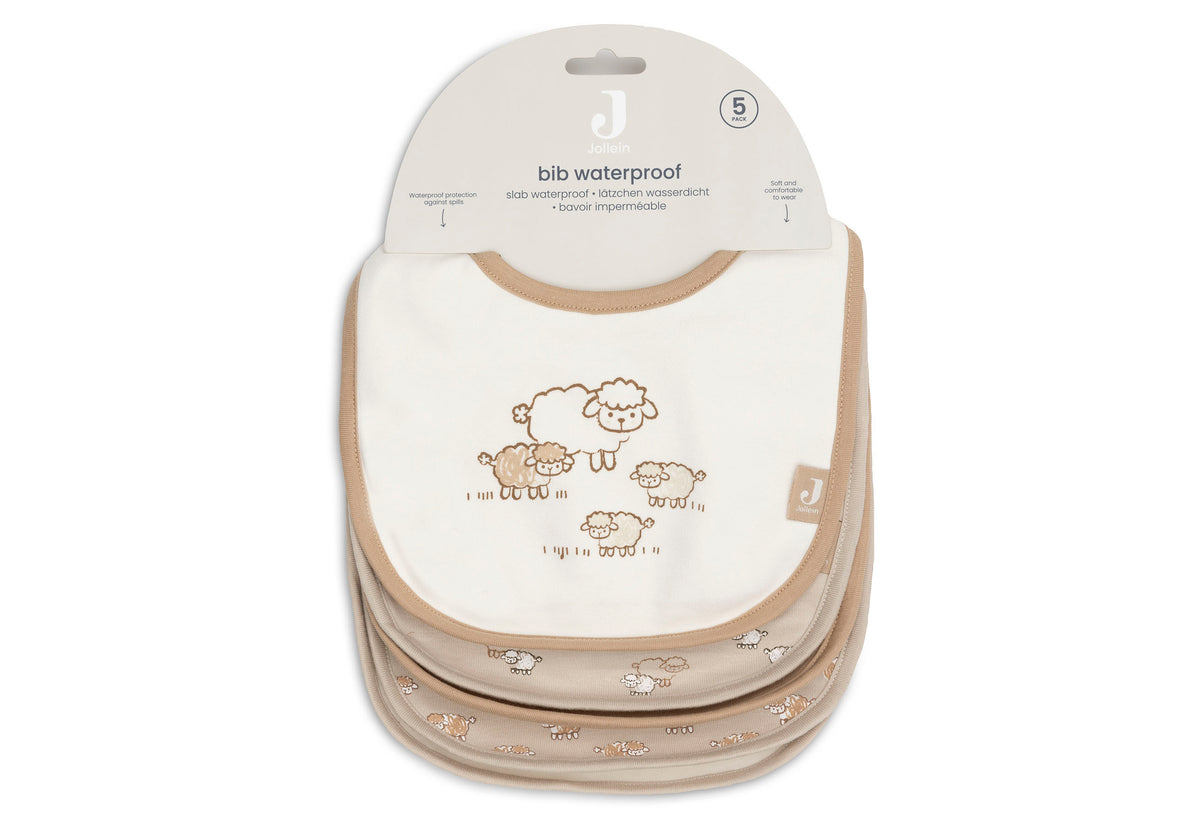 Jollein Haklapp Vattentät Woolly (5pack)